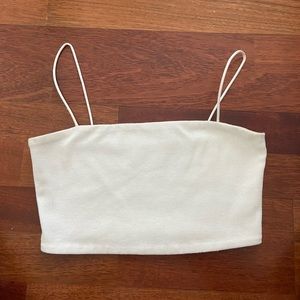 SHEIN Ribbed Cropped Top